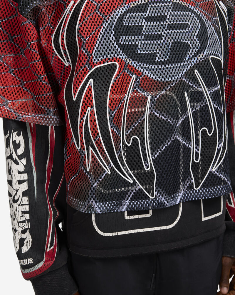 Smoke Rise Field Fleece 2 Hoodie FO25559SN-RED Red 3