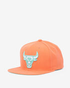Mitchell & Ness Chicago Bulls Ocean Dreams Snapback Hat 6HSSSH20005-CBULTOR Orange 3