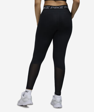 Pro Mid-Rise 7/8 Mesh-Panel Graphic Leggings