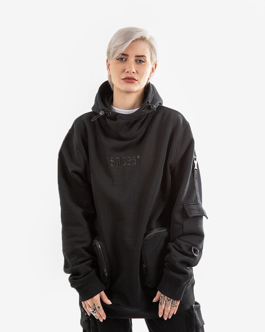 snipes logo hoodie
