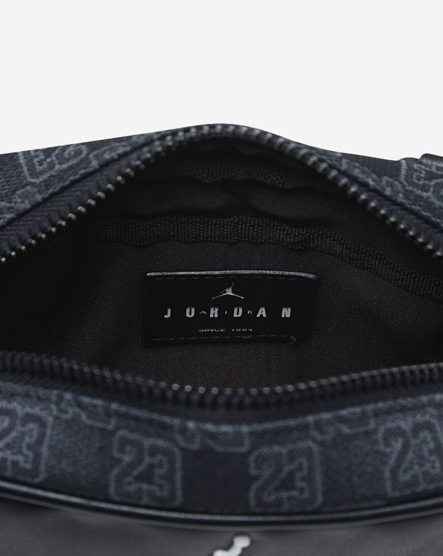 Shop Jordan JAM Monogram Camera Bag MA9159-023 black | SNIPES USA
