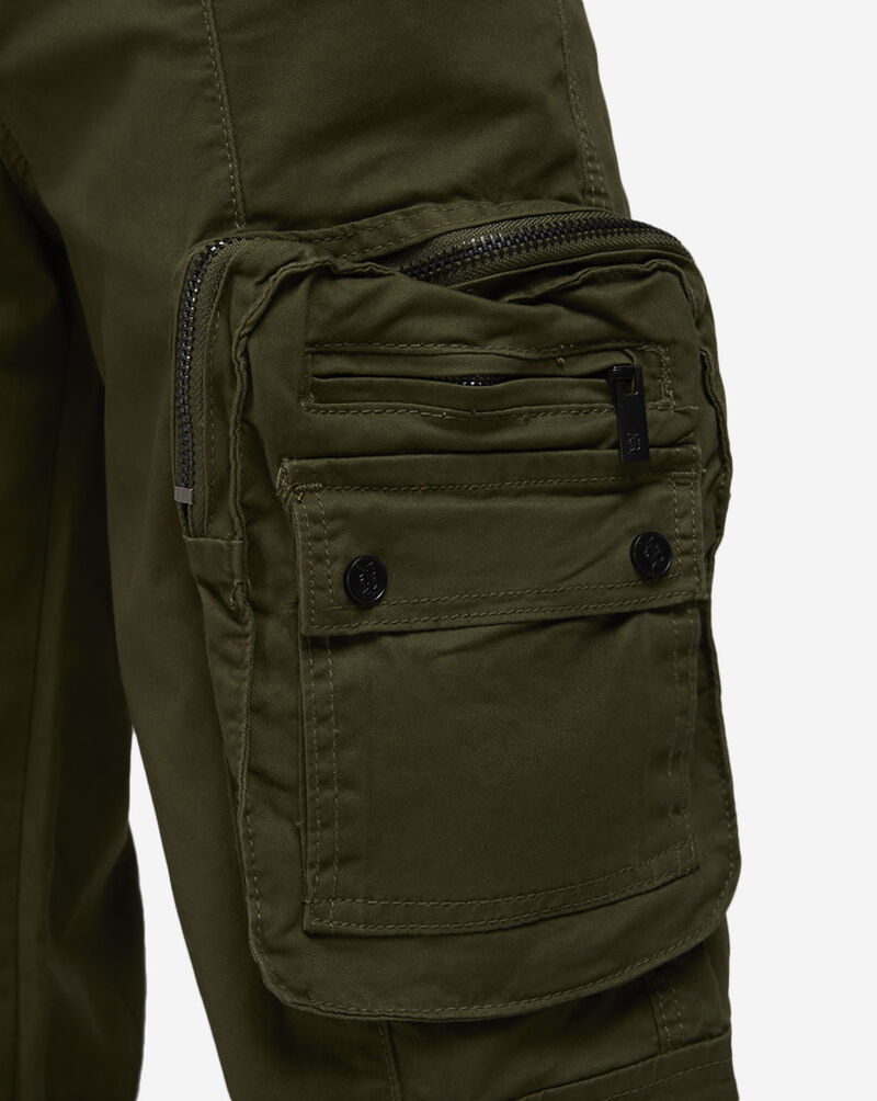 Decibel Cargo Jogger Pants DECWB475-OLV Green 3