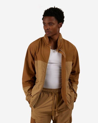 Colorblock Nylon Jacket