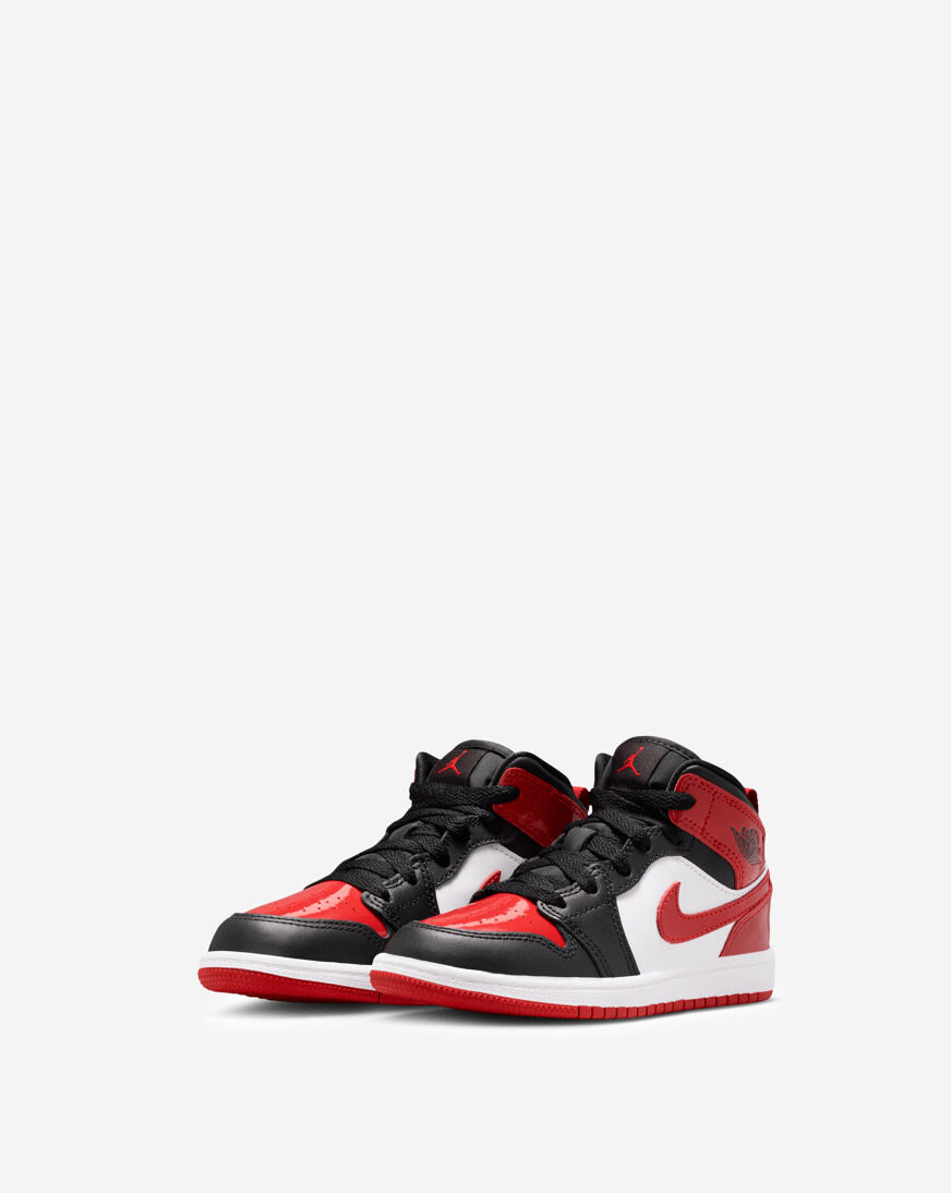 Shop Jordan Little Kids' Air Jordan 1 Mid SE HV4444-006 red