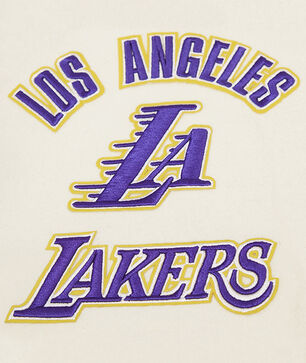 Los Angeles Lakers Retro Classic Rib Wool Varsity Jacket