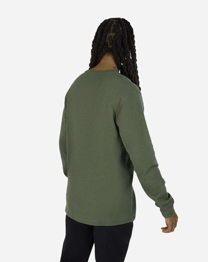 Polo Ralph Lauren Long-Sleeve Waffle Thermal Crew PWLE2F-AHQR Green 3