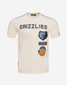 PRO STANDARD Memphis Grizzlies Retro Classic Striped Tee BMG158868-EUN cream 1