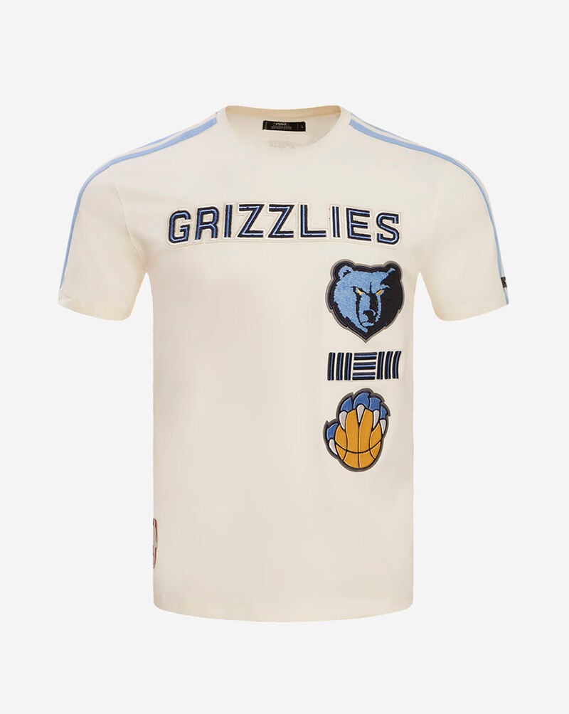 PRO STANDARD Memphis Grizzlies Retro Classic Striped Tee BMG158868-EUN cream 1