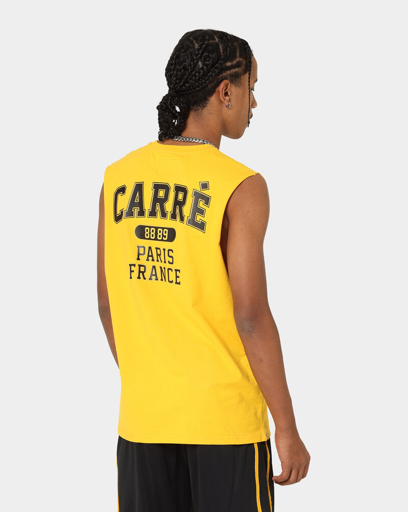Carre Cours Muscle Tee 02037102Y001 Yellow 1