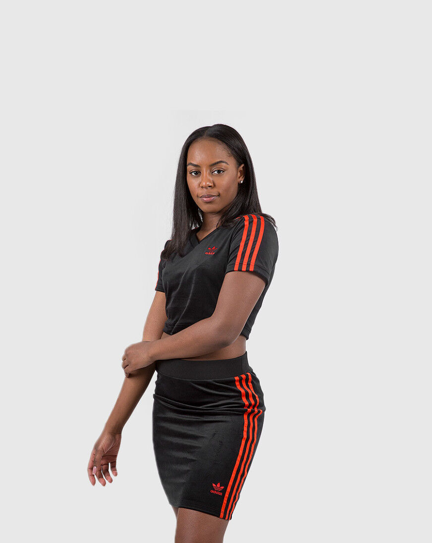 Adidas v day cropped tee Clearance