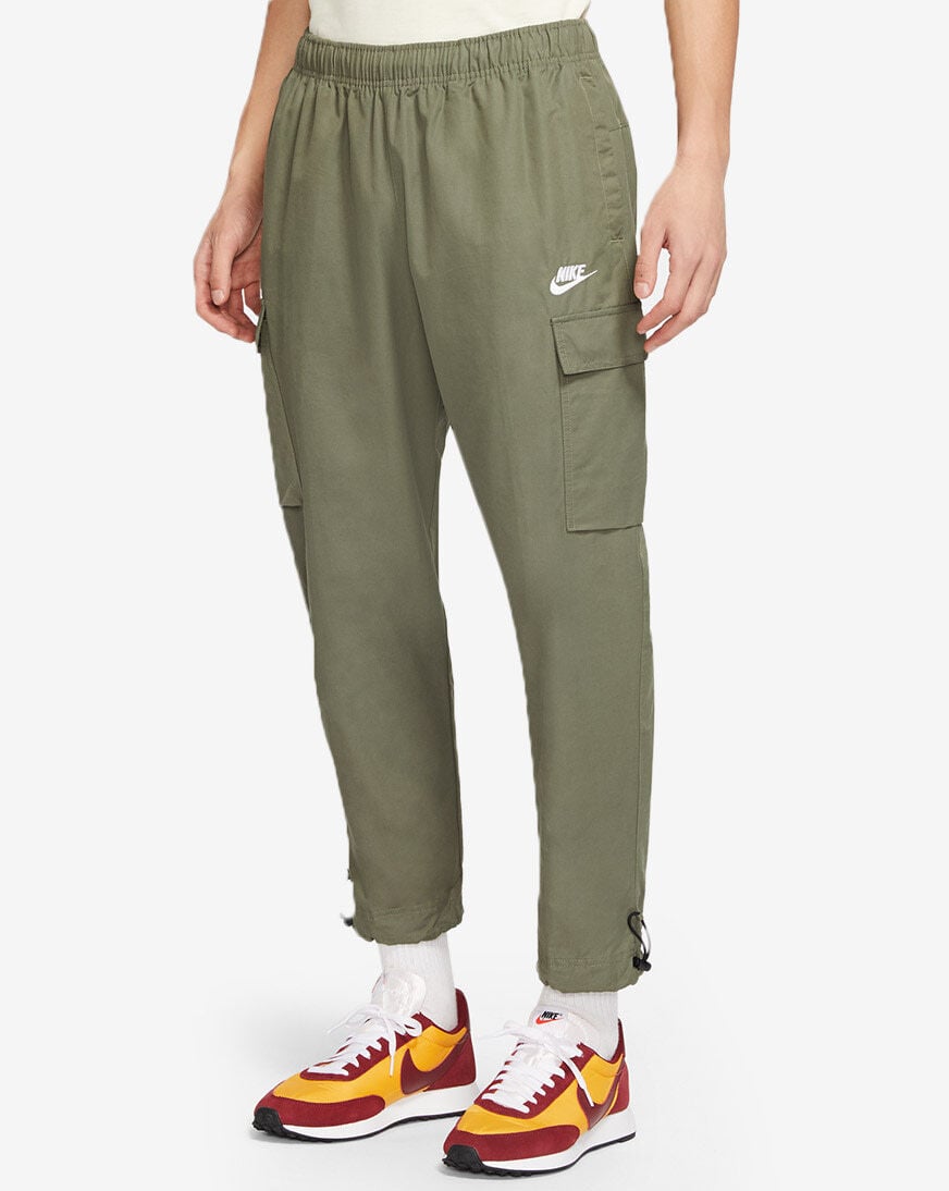 woven cargo pants mens