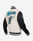 Florida Marlins Retro Classic Rib Wool Varsity Jacket