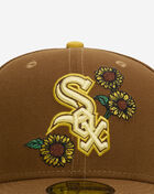 New Era 59Fifty Chicago White Sox Sunflower Fitted Hat 60949329 Brown 2