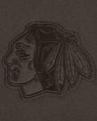Chicago Blackhawks Neutral Drop Shoulder Fleece Pullover Hoodie