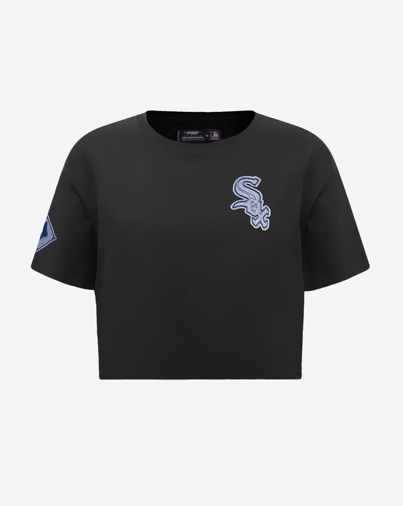 PRO STANDARD Chicago White Sox Varsity Blues Boxy Tee LCWA39067-BLK Black 1