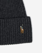 Polo Ralph Lauren Signature Cuff Hat PC0483-032 Grey 2