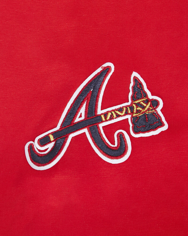 PRO STANDARD Atlanta Braves Classic Slim Fit Tee  LABA34347-RED Red 4