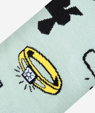 Monopoly Split Crew Socks (L)