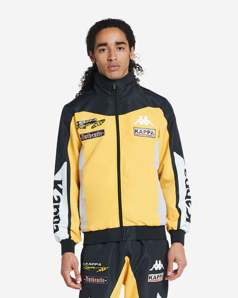 Shop Kappa Kappa Authentic Rival Track Jacket 371B4ZWA00 black