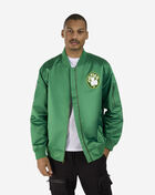 Mitchell  Ness Boston Celtics Vintage Logo Satin Bomber Jacket SJKT6599-BCEYYPPPKYGN Green 1