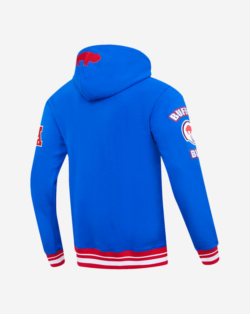 PRO STANDARD Buffalo Bills Retro Fleece Pull Over Hoodie FBB543398-RYR Blue 3