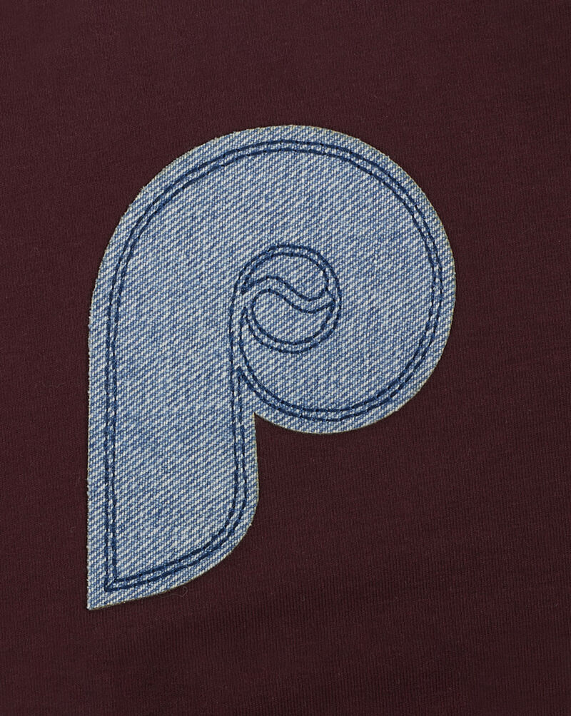 PRO STANDARD Philadelphia Phillies Varsity Blues Boxy Tee  LPHA39022-WNE Red 2