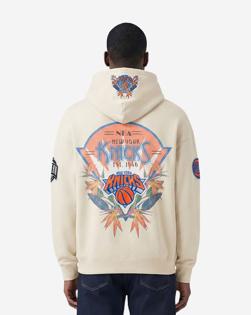 PRO STANDARD New York Knicks Paradise Pullover Hoodie BNK5516947-EGG cream 2