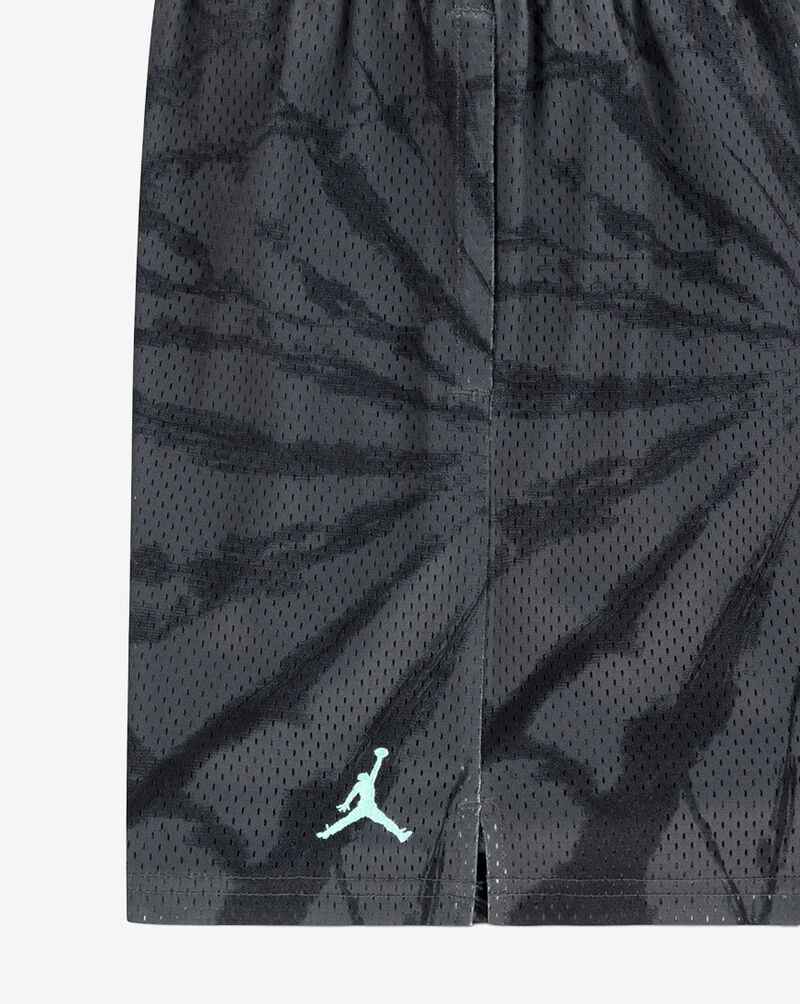 Jordan Big Kids' Tie Dye Mesh Shorts 95F795-GAE Grey 3