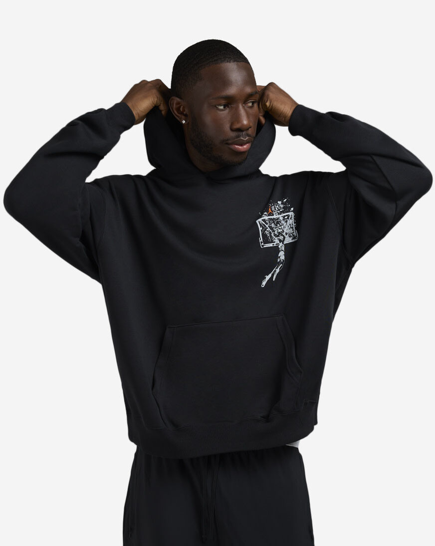 Shop Jordan Brooklyn Oversized Pullover Hoodie IF5853-010