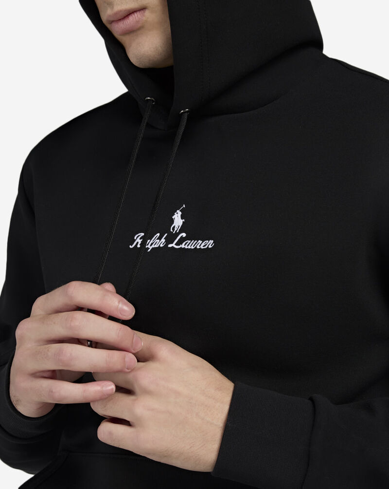 Polo Ralph Lauren Tech Graphic Embroidery Script Hoodie 710981369001-BLK Black 3