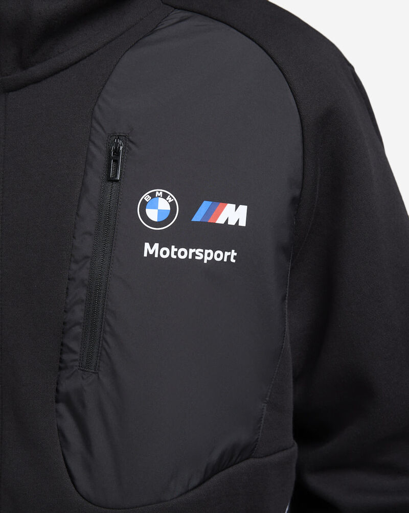 Puma BMW Motorsports Hooded Sweat Jacket 62745601 Black 3