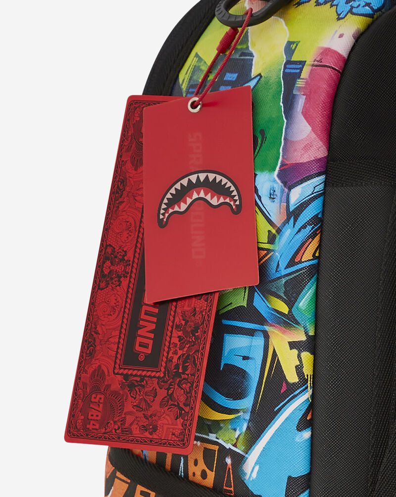 Sprayground Bear Don't Care Backpack B6095 Multi 8