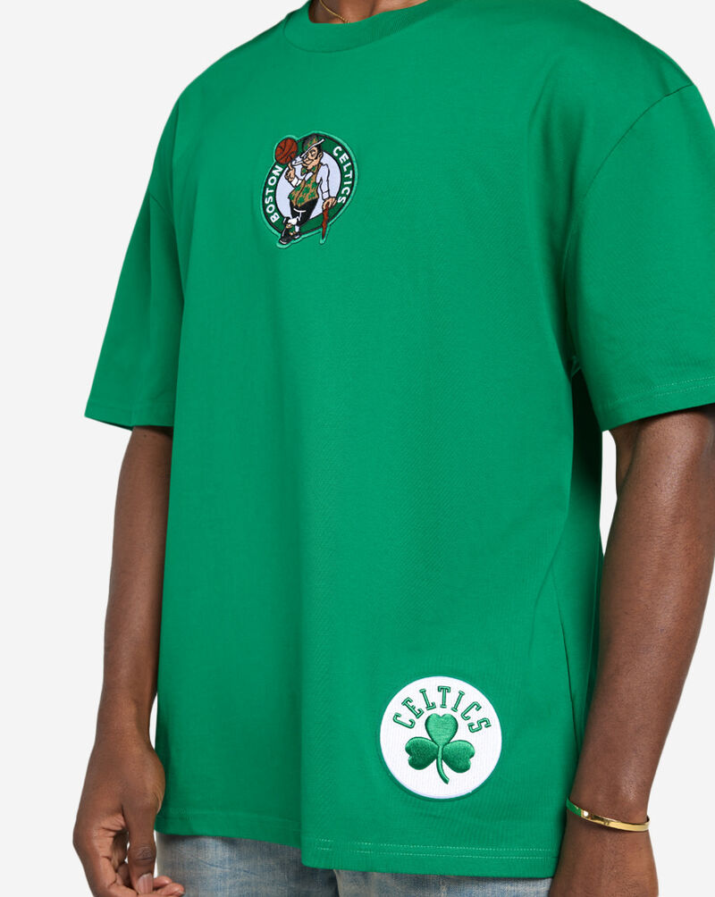 PRO STANDARD Boston Celtics Wingspan Jersey Drop Shoulder Tee BBC1515781-KGR Green 3