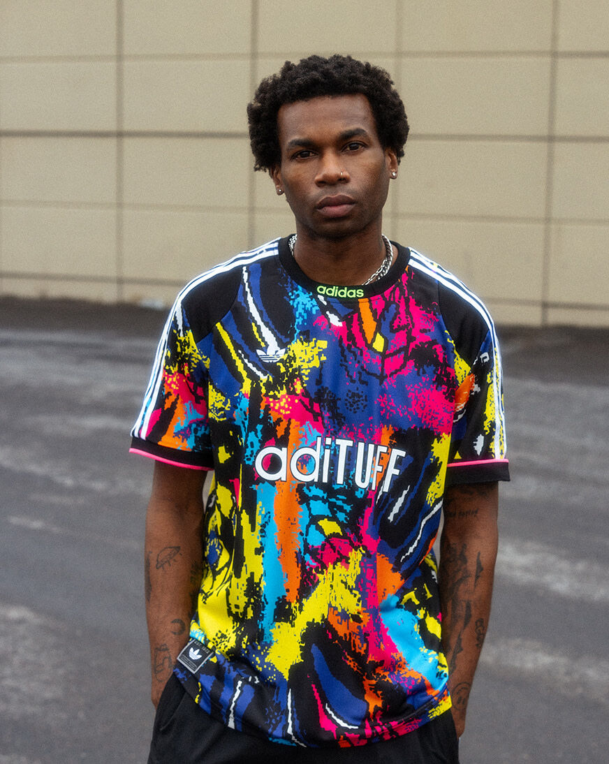 お歳暮ならオンライン Shop adidas Archive AOP Jersey KD4800 multi | SNIPES USA ウォーキング・ランニングウェア
