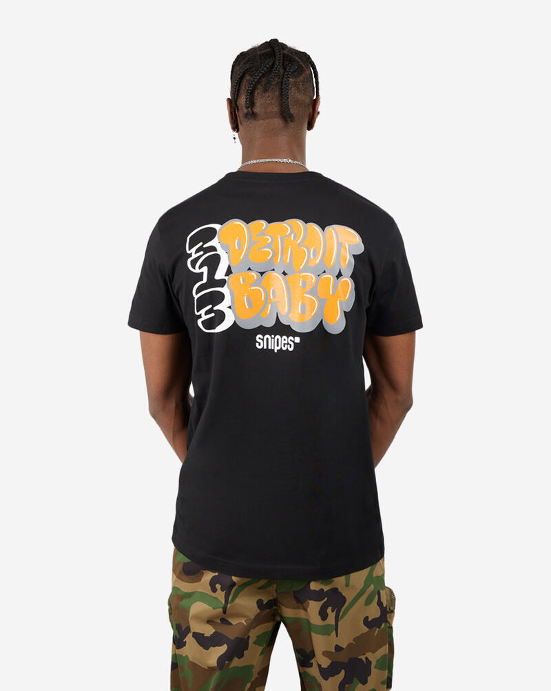 SNIPES 313 Detroit Baby Tee SNUSA004-BLACK Black 3