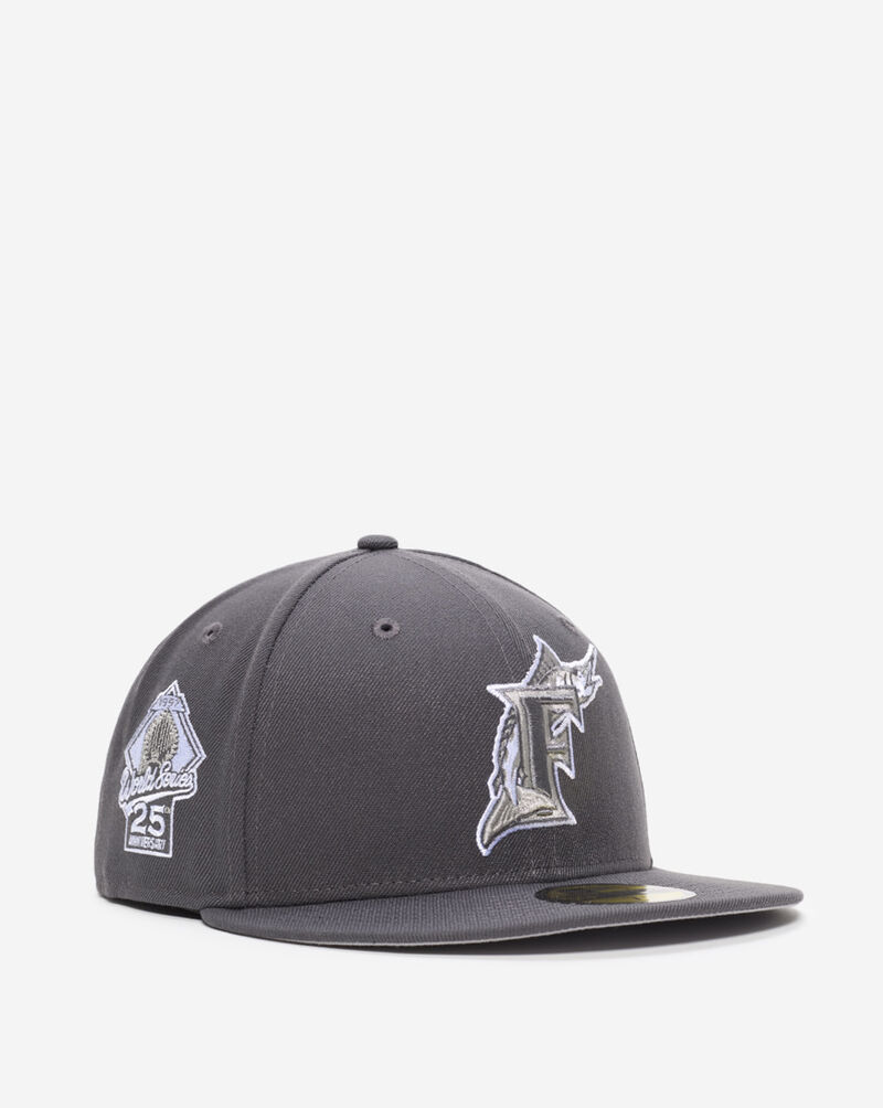 59Fifty Florida Marlins Dark Graphite Fitted Hat