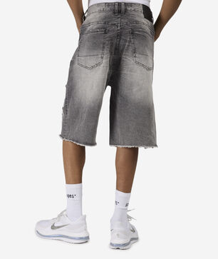 Skater Fit Denim Shorts