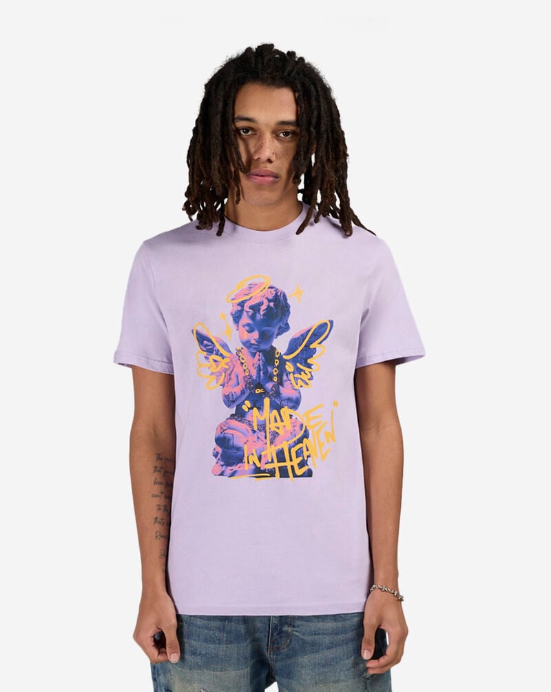 Mister Tee Made In Heaven Tee MTUS464-US-00145 Purple 1