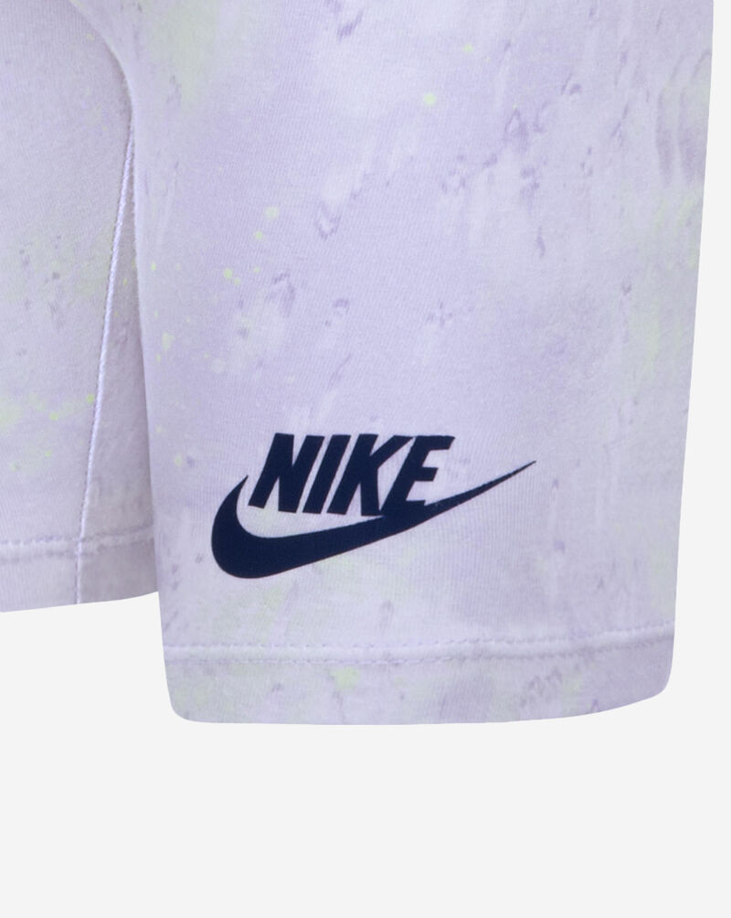 Nike Little Kids' Printed Club Bike Shorts 36L656-PAL Purple 2