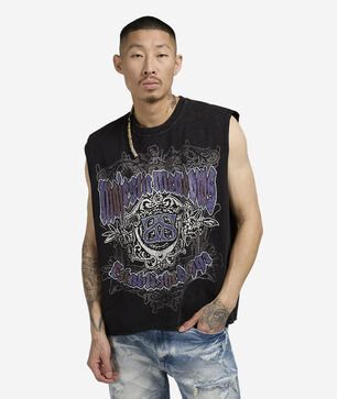 Dystopian Crop Muscle Tank