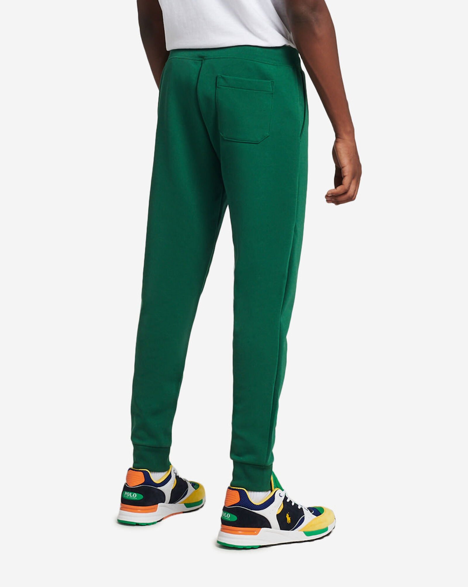 green polo joggers