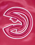 Atlanta Hawks Triple Pink Satin Jacket