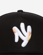 Field Grade New York Full Twill Trucker Hat 1005811 Black 2