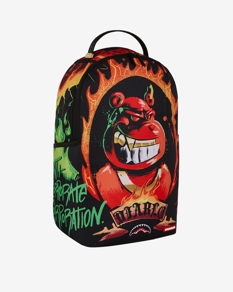 Sprayground Diablo Burning Billion Bill Backpack B8618 Multi 3