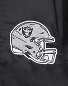 Las Vegas Raiders Mash Up Rib Satin Jacket