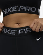 Nike Pro Mid-Rise 7/8 Mesh-Panel Graphic Leggings HV2306-010 Black 3