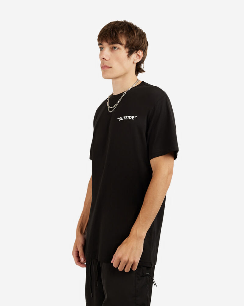 Graphic Tees Outside Tee MTUS012 Black 2