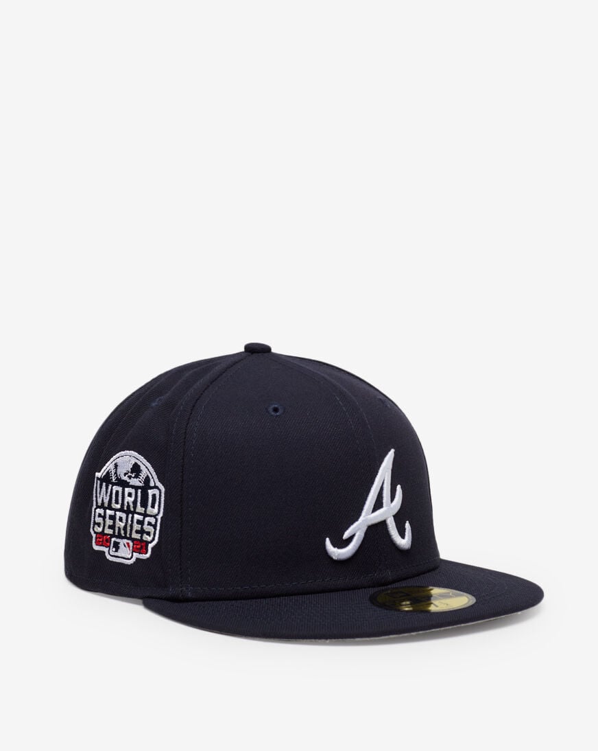 Shop New Era 59Fifty Atlanta Braves World Series Side Patch