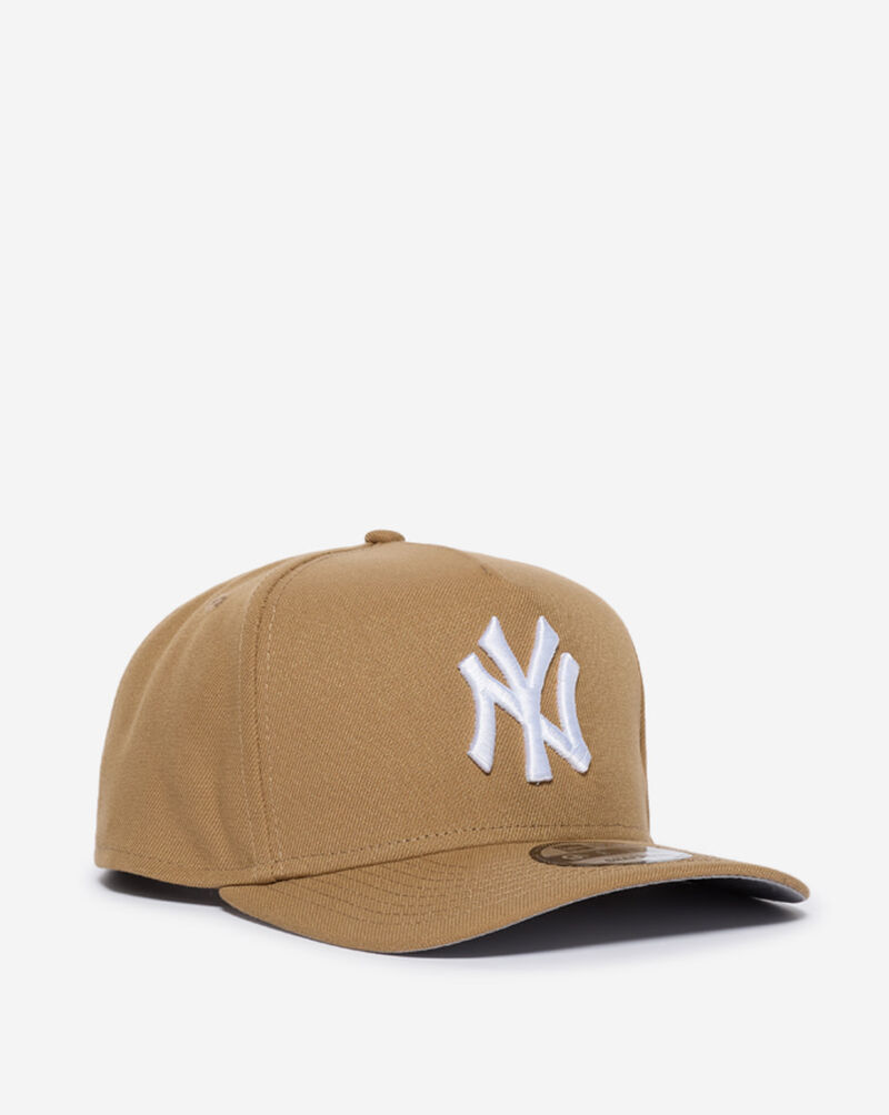 New Era 9Fifty New York Yankees A-Frame Snapback Hat 60873572 Beige 1