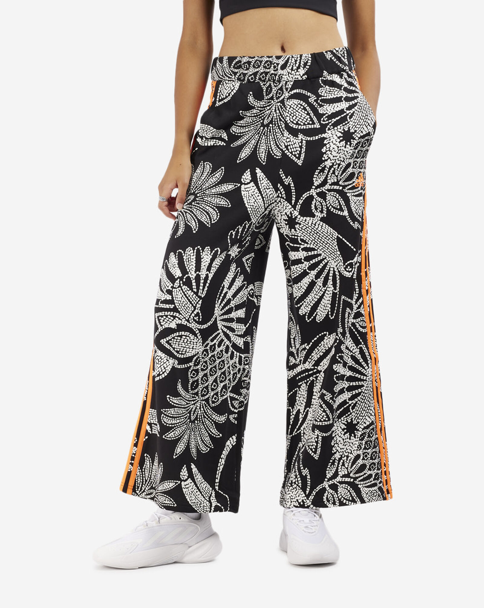 wide leg track pants